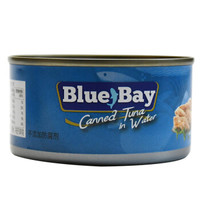 菲律宾进口 鲜得味 “Blue bay”金枪鱼罐头 水浸180克 *10件