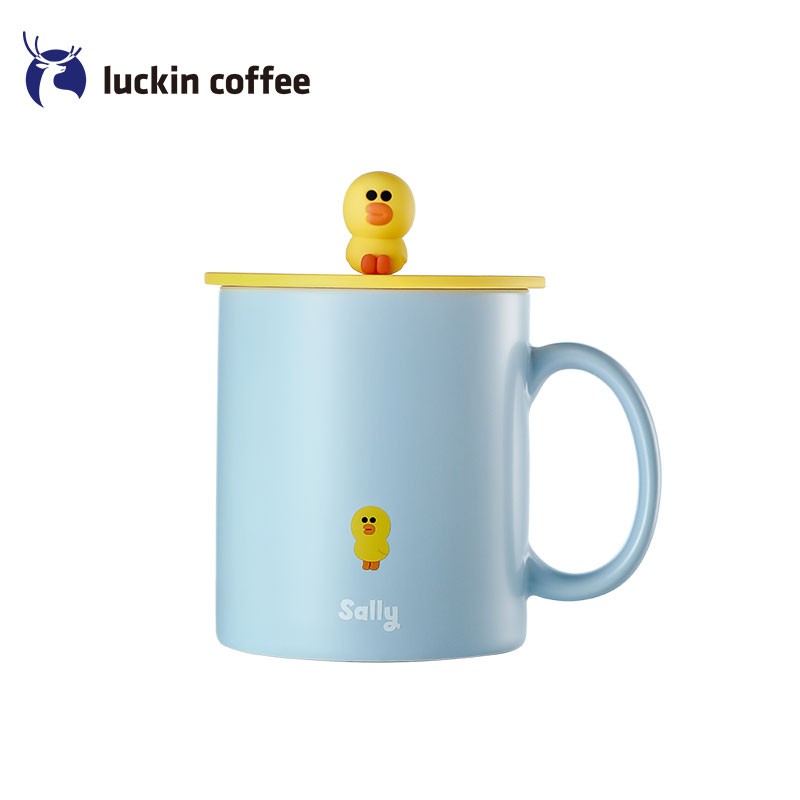 陶瓷马克杯 Luckin Coffee 瑞幸咖啡line Friends联名款经典款陶瓷马克杯380ml 什么值得买