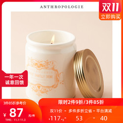 Anthropologie 镀锡钢盖香薰蜡烛 家用创意礼品香氛蜡烛 椰子蜡 *8件