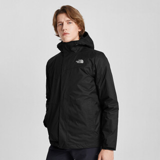 京东PLUS会员：The North Face 北面 NF0A4U7M 男士三合一冲锋衣 +凑单品