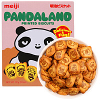 Meiji 明治 熊猫乐园饼干 70g *14件