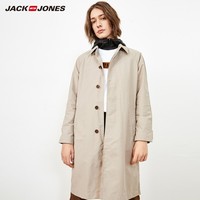 JackJones 杰克琼斯 219121528 男士风衣外套