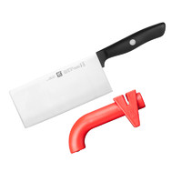 德国进口双立人不锈钢菜刀磨刀器套装中式切片刀多功能厨房刀具