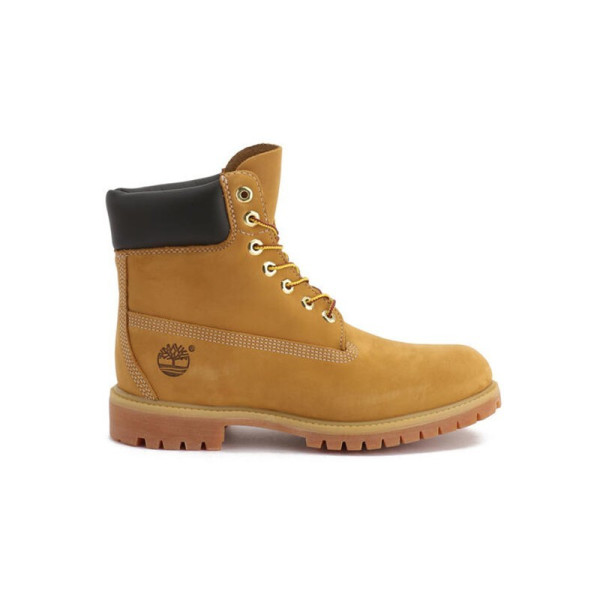 timberland添柏岚男士高帮大黄靴10061w43小麦色