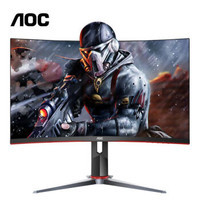 AOC C27G2 27英寸VA曲面显示器 （120%sRGB、165Hz、1500R）