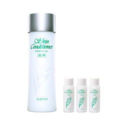 ALBION 澳尔滨 Essential Skin Conditioner 健康水 330ml+12ml*3