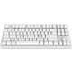 iKBC W200 无线机械键盘（cherry茶轴、白色正刻、无光、无线、白色、87键）