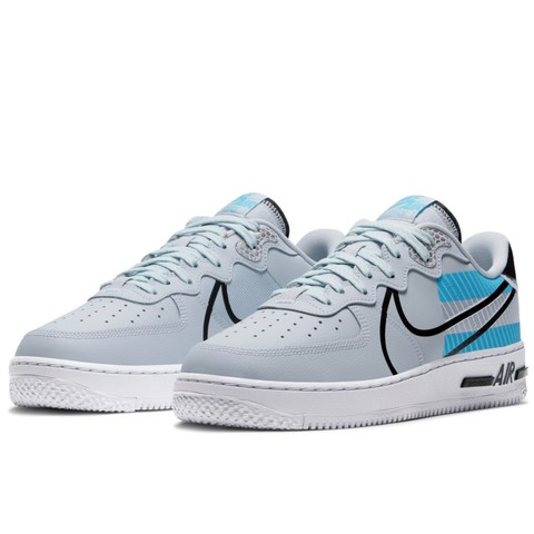 省100元】耐克运动鞋_NIKE 耐克AIR FORCE 1 REACT LX 3M 男子运动鞋