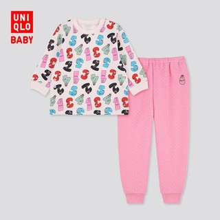 UNIQLO 优衣库 婴儿绘本合作系列压线睡衣套装