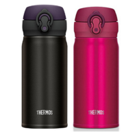 THERMOS 膳魔师 JNL-352 真空保温杯 350ml 黑色+桃红色