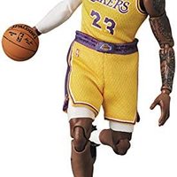 MEDICOM TOY MAFEX *27 Ribron James 洛杉矶 Recers 全高约185毫米 已涂装 可动手办