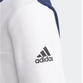 adidas 阿迪达斯 LB CREW SWEAT 男童训练套头卫衣 EH4056 白/蓝 104cm