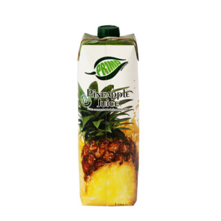 PRIMA 普瑞达 塞浦路斯进口 100%纯果汁 1L×4瓶 苹果橙菠萝混合汁饮料