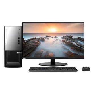 Lenovo 联想 扬天 M4000o 十代酷睿版 19.5英寸 商用台式机 黑色 (酷睿i3-10100、核芯显卡、8GB、1TB HDD、风冷)