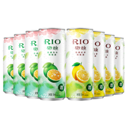 RIO 锐澳 微醺果茶新趣鸡尾酒套装330ml*8罐（两口味）