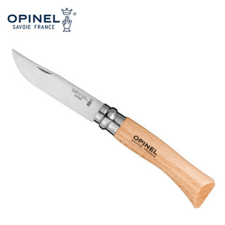 OPINEL法国刀原装进口不锈钢碳钢刀7号家用户外小刀 未开刃 7号不锈钢榉木手柄