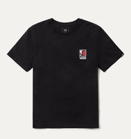 VANS 范斯 UPSTEER SS TEE 中性运动T恤 VN0A4P4GBLK 黑色 S