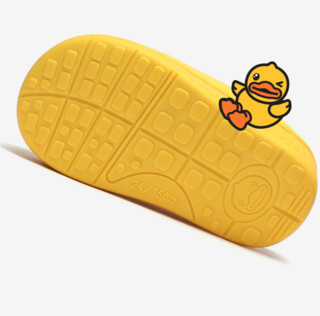 B.Duck 儿童居家棉拖 B5176908 黄色 24