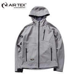 AIRTEX 亚特 AIR TEX AT1A18MJ019X 男士户外软壳冲锋衣