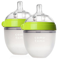 Comotomo 可么多么 婴儿硅胶奶瓶 150ml 2个装 *2件