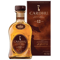 黑石卡杜(Cardhu Amber)12年 苏格兰斯佩塞原瓶 单一麦芽威士忌酒 单瓶 *4件