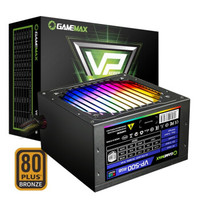 GAMEMAX 游戏帝国 VP500 RGB 额定400W 电源