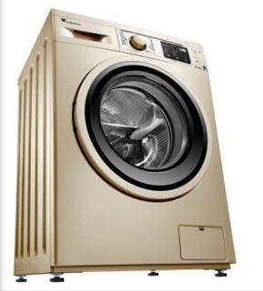 LittleSwan 小天鹅 净立方系列 TG90V61WDG 滚筒洗衣机 9kg 金色