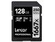 Prime会员：Lexar 雷克沙 1667x 128GB SDXC UHS-II 存储卡