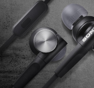 SONY 索尼 MDR-XB50AP 入耳式耳机 黑色