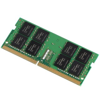 Kingston 金士顿 DDR4 2666MHz 笔记本内存 绿色 32GB KVR26S19D8/32