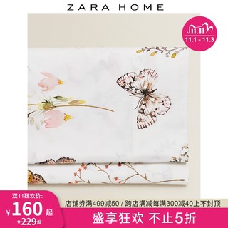 Zara Home 花卉印花上层床单 42155089999