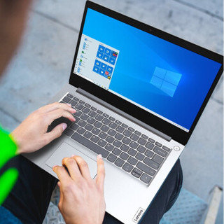 联想(Lenovo)IdeaPad14s 2020款超轻薄网课办公笔记本电脑14英寸银色 定制i3-1005G1/8G/1T 256G固态