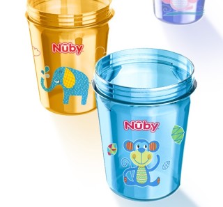 Nuby 努比 10410 tritan360°婴儿魔术杯