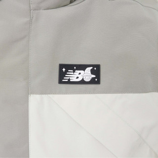 new balance Tyakasha联名款 中性运动羽绒服 NPA4N413-BEI 米色/灰色/黄色