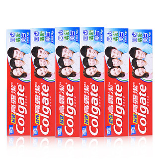 Colgate 高露洁 固齿清新牙膏 140g*6支