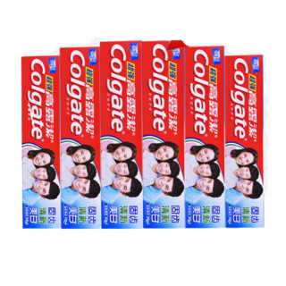 Colgate 高露洁 固齿清新牙膏 140g*6支