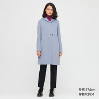 UNIQLO 优衣库 430478 女装 双面呢连帽大衣