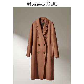Massimo Dutti 内搭背心设计手工制作羊毛女士大衣外套 06462920676