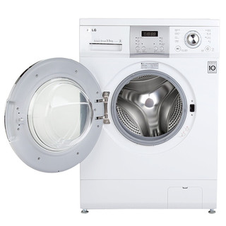 LG 乐金 超薄系列 WD-S80461D 滚筒洗衣机 3.5kg 奢华白