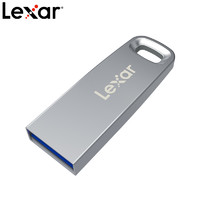 雷克沙(LEXAR) M35 32G USB3.0 金属外壳 U盘 读速150MB/s 银色 高速闪存盘 迷你 车载