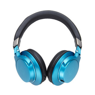 铁三角（Audio-technica） AR5iS 高解析音质便携头戴式耳麦  HIFI 重低音 蓝色 AR5iS
