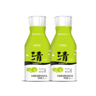 新希望 乳酸菌发酵风味饮品 清柠味 1L*2瓶