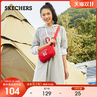 Skechers斯凯奇男女同款单肩斜挎包 时尚实用小斜挎包L319U034