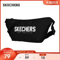 Skechers斯凯奇新款男女同款运动时尚腰包单肩斜挎休闲包L120U020