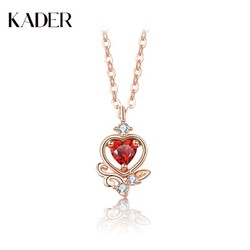 KADER 卡蒂罗 XL0863 女款玫瑰金项链