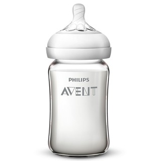 AVENT 新安怡 宽口径自然原玻璃奶瓶 240ml