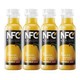 农夫山泉 NFC果汁 100%鲜榨橙汁 300ml*4瓶 *4件