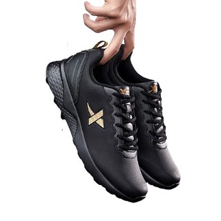 XTEP 特步 男士跑鞋 882419119279 黑金色