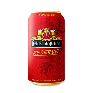 feldschlößchen 费尔德堡 珍藏拉格啤酒（清爽黄啤）330ml*24听