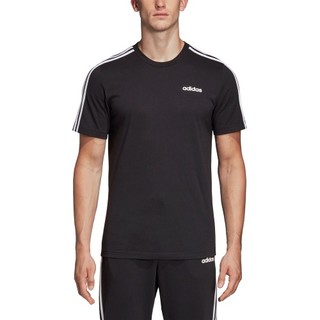 adidas ORIGINALS 阿迪达斯官网 adidas E 3S TEE 男装运动型格短袖T恤DQ3113 黑色/白 M(参考身高:179~185CM)